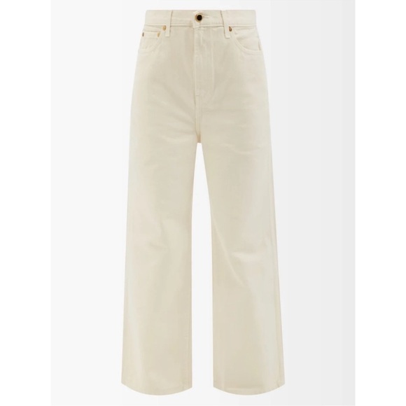 Khaite Jordan Jeans white size 25 - Picture 6 of 9